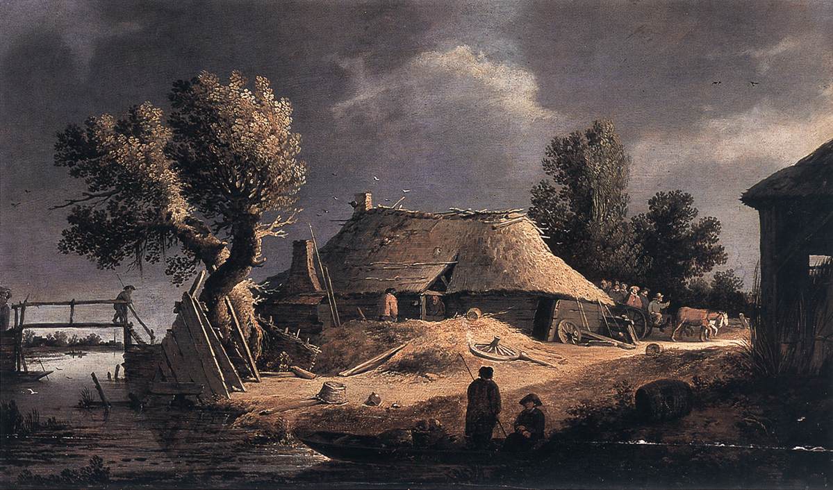 BLOOT, Pieter de Landscape with Farm